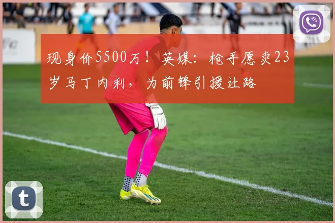 现身价5500万！英媒：枪手愿卖23岁马丁内利，为前锋引援让路