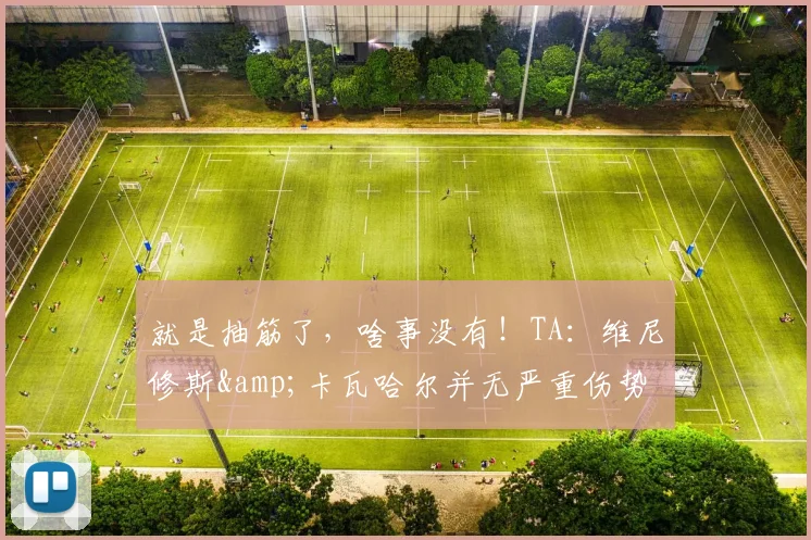 就是抽筋了，啥事没有！TA：维尼修斯&卡瓦哈尔并无严重伤势